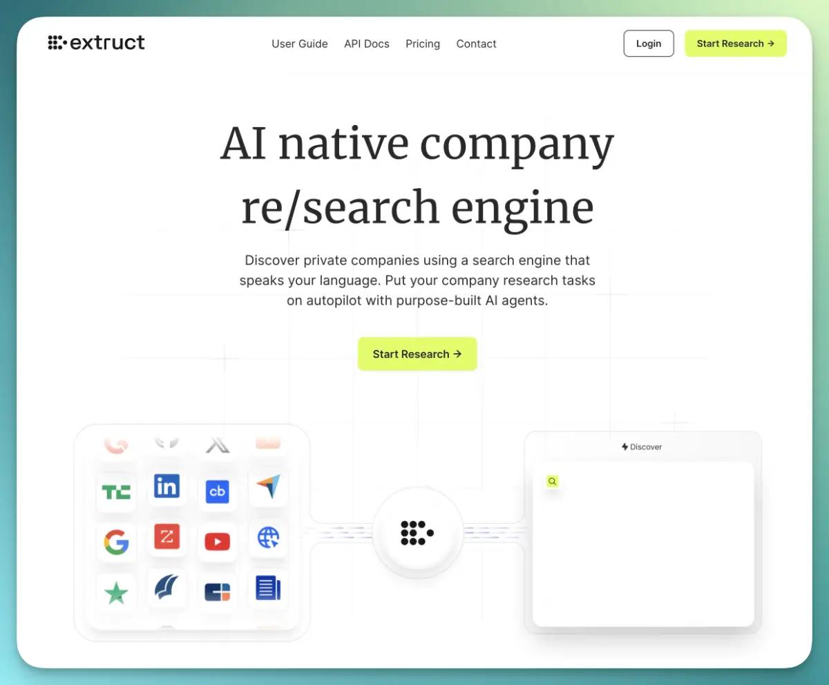 Extruct AI product image