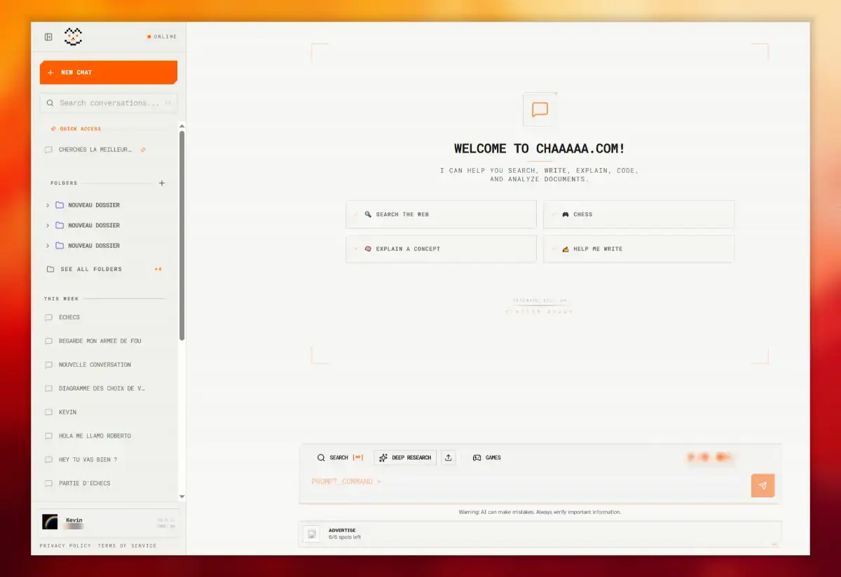 Chaaaaa | Chat & Play for FREE image number 01