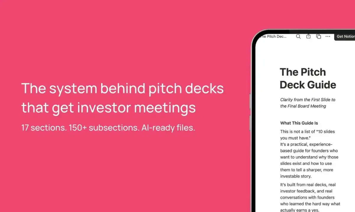 Pitch Deck Guide image number 01
