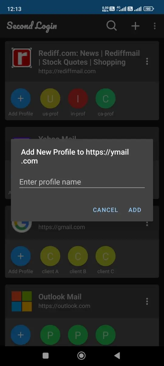 Second Login image number 21