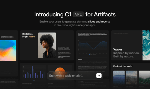 C1 Artifacts API
